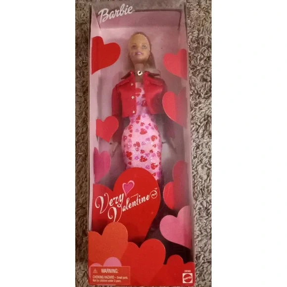 Barbie Toys Vintage 200 Very Valentine Barbie Doll Blonde